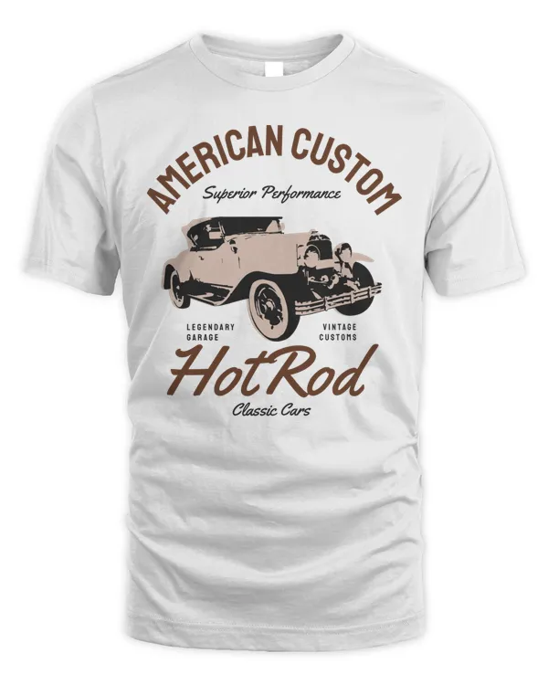 American Custom Superior Performance Hot Rod Classic Cars Retro Vintage