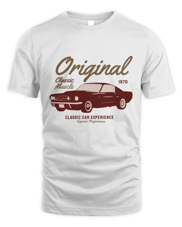 Original Classic Muscle 1970 Superior Performance Retro Vintage