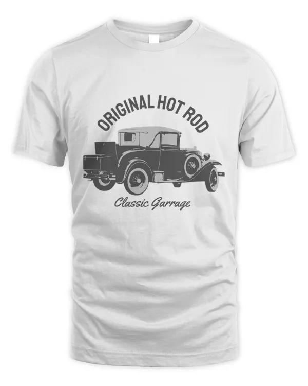 Original Hot Rod Classic Garrage Retro Vintage
