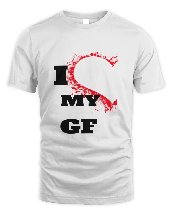 I Love My GF (girlfriend) Shirt