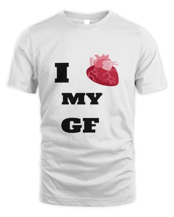 I Love My GF (girlfriend) Shirt