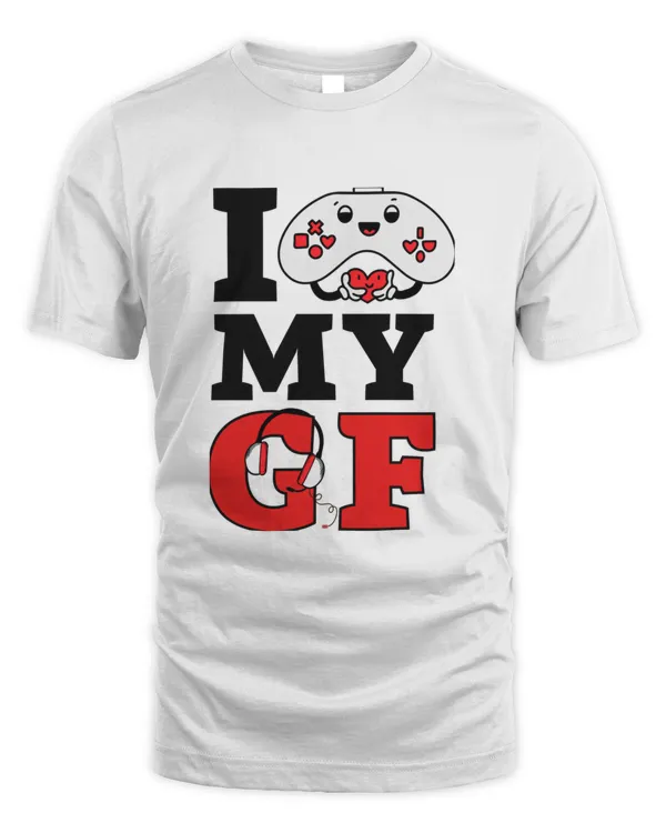 I Love My GF (girlfriend) Shirt
