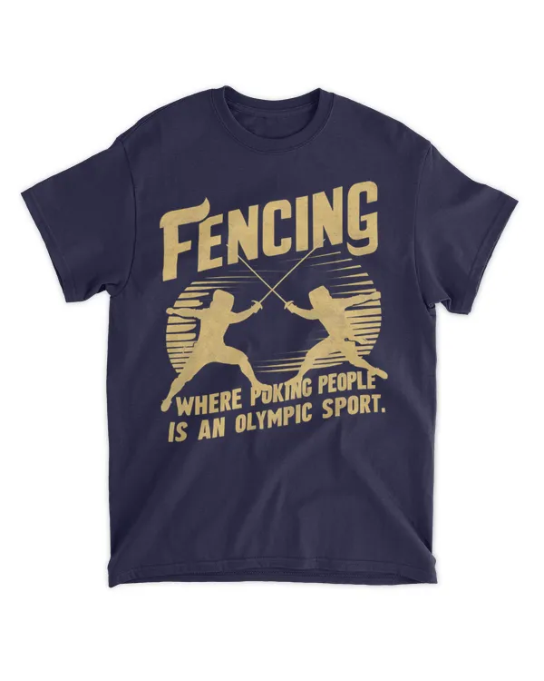 fencing where poking people is an olympic sport