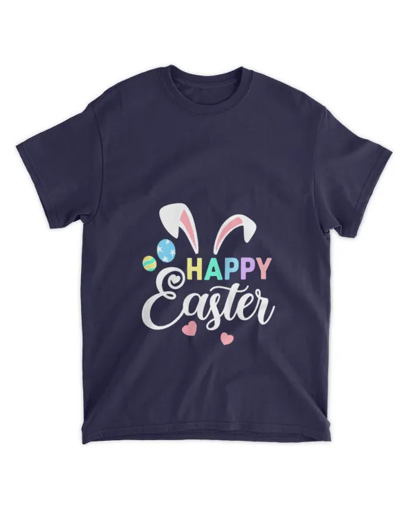 Womens Happy Easter Bunny Easter Eggs Rabbit Ears Womens Tank Top - Unisex Standard T-Shirt Unisex Standard T-Shirt