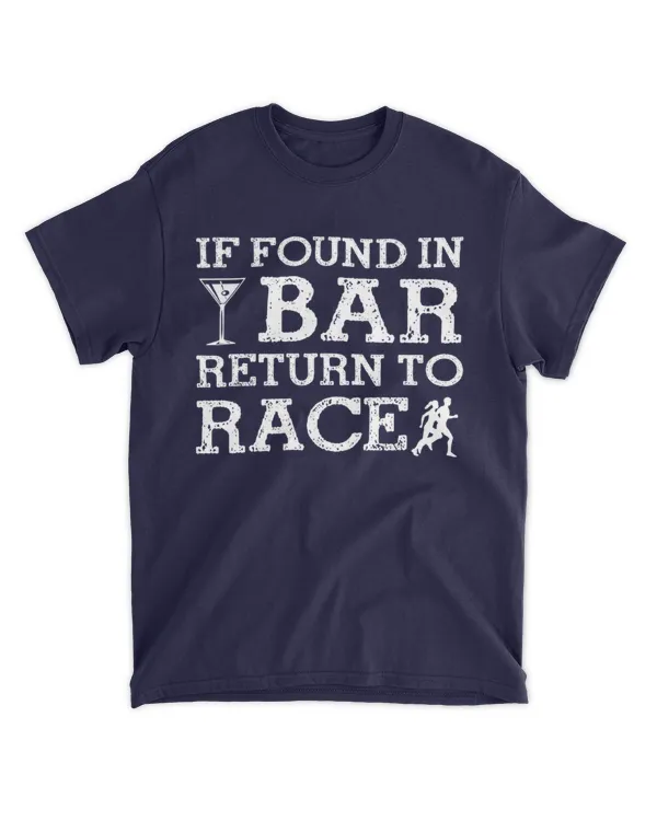 If found in bar return to race