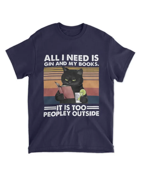 Miah1041_gin All I Need Is Gin And My Books It Is Too Peopley Outside