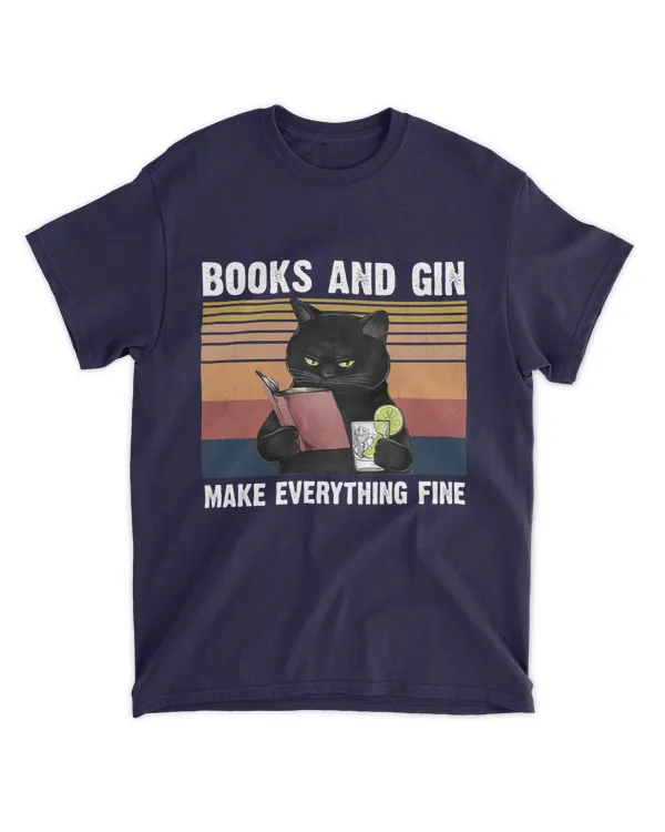 Miah1067_gin Books And Gin Make Everything Is Fine