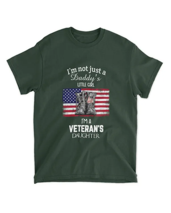 ETT2588 I’m Not Just A Daddy’s Little Girl I’m A Veteran’s Daughter