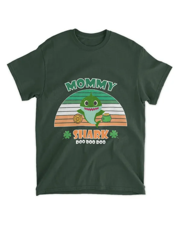 Miah2078 Irish Mommy Shark Saint Patricks Day Family