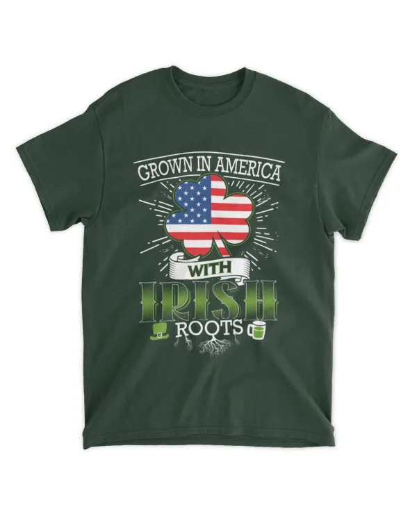 Miah2102 Saint Patrick's Day Grown In America With Irish Roots