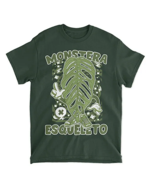 Cool Monstera Esqueleto