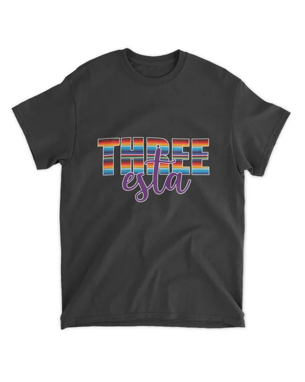RD Fiesta Birthday Shirt, Taco Tuesday Birthday Shirt, 3rd Birthday Shirt, Threeesta, Three-Esta Fiesta Party