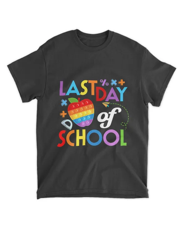 RD Happy Last Day of School Shirt, Students and Teachers Gift, Graduation T-Shirt, Sensory Fidget Toys Lovers Gift