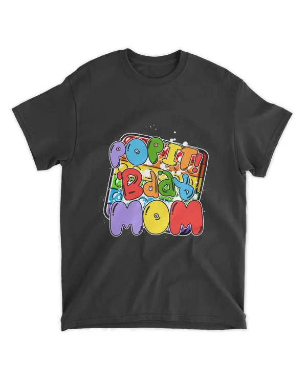 RD Pop It Mom Of The Birthday Girl Or Boy Fidget Toy Shirt