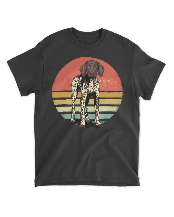 German Shorthaired Pointer Dog Retro Vintage Dog Pet Sweatshirt