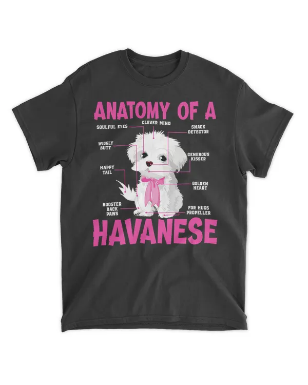 A Funny Anatomy of a Havanese Shirt for Dog Owners