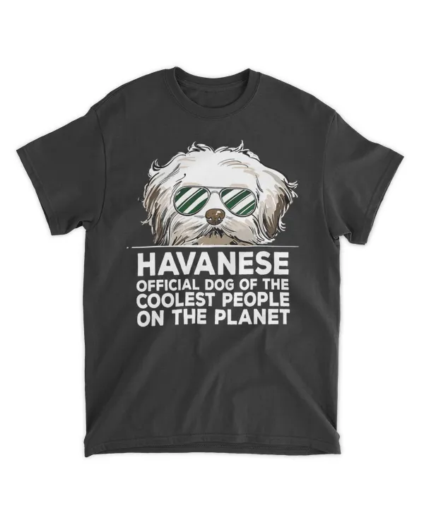 Havanese Official Dog of the Coolest People T-Shirt