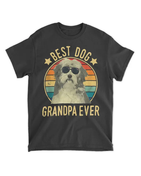 Mens Best Dog Grandpa Ever Havanese Father's Day Tank Top