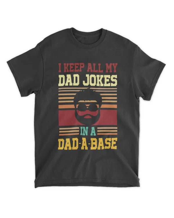 I Keep All My Dad Jokes In A Dad A Base Coffee Mug Black Color Gift For Father's Day