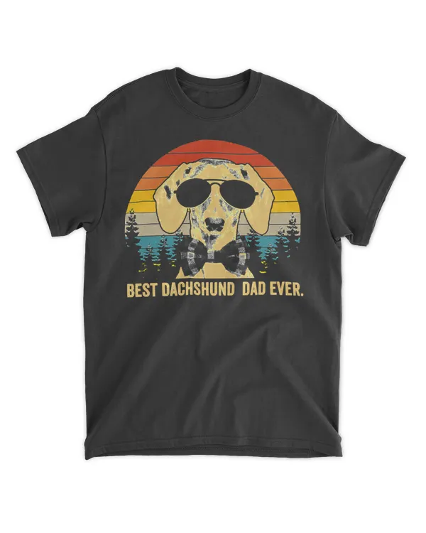 Dachshund Dog Best Dachshund Dad Ever 331 Dog Lover