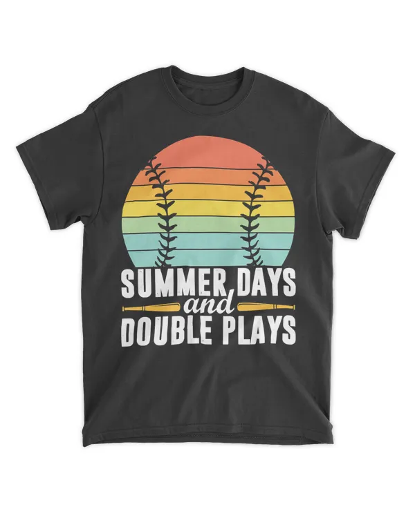 Baseball Summer Days And Double Plays 83 Baseball Coach