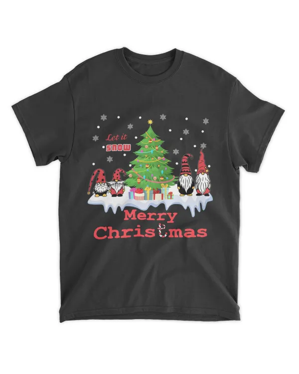 Merry Xmas funny gnomes