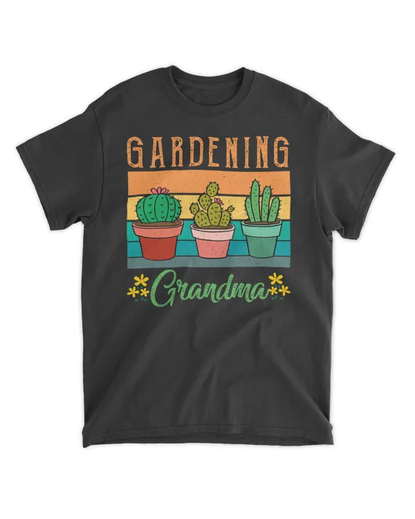 RD Retro Gardening Grandma Gift Funny Vegetable Garden Gardener Shirt