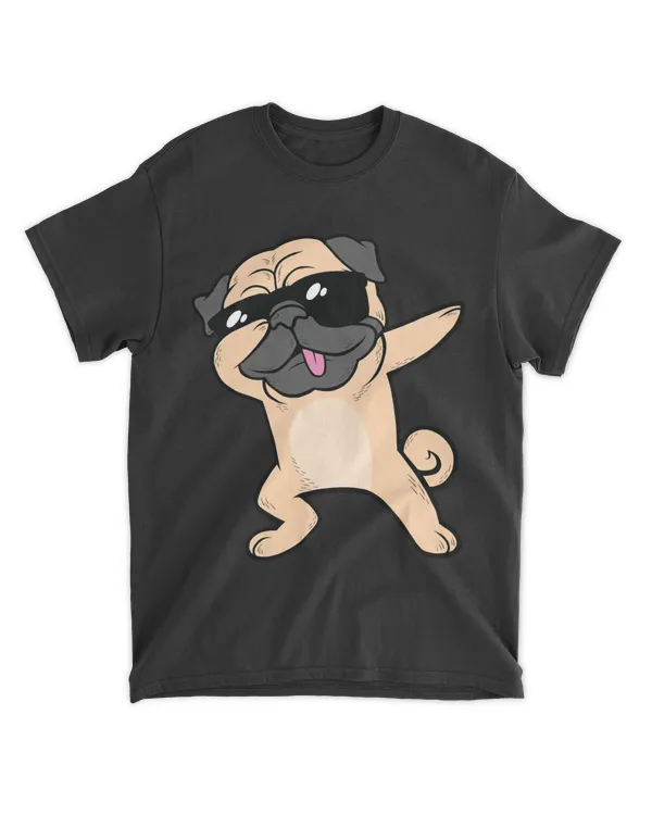 Dabbing Pug Hoodie Unisex Cool Dog Dab Cute Animal