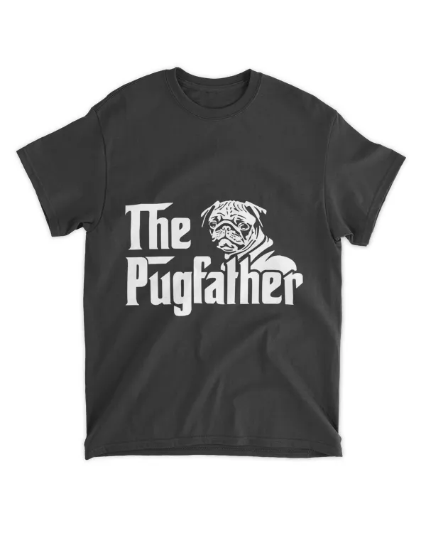 The Pugfather Shirt Pug Dad Father's Day Gift Pug Lovers