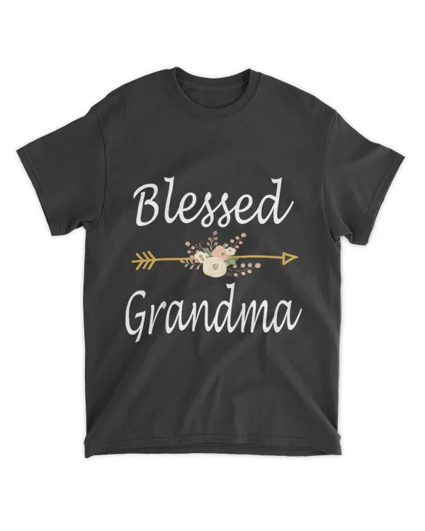Blessed Grandma Shirt For Women Cute Mothers Day Gifts T-Shirt - Mothers Day Shirts For Grandma