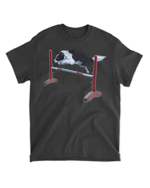 Cute Border Collie Agility Dog Sport T-Shirt