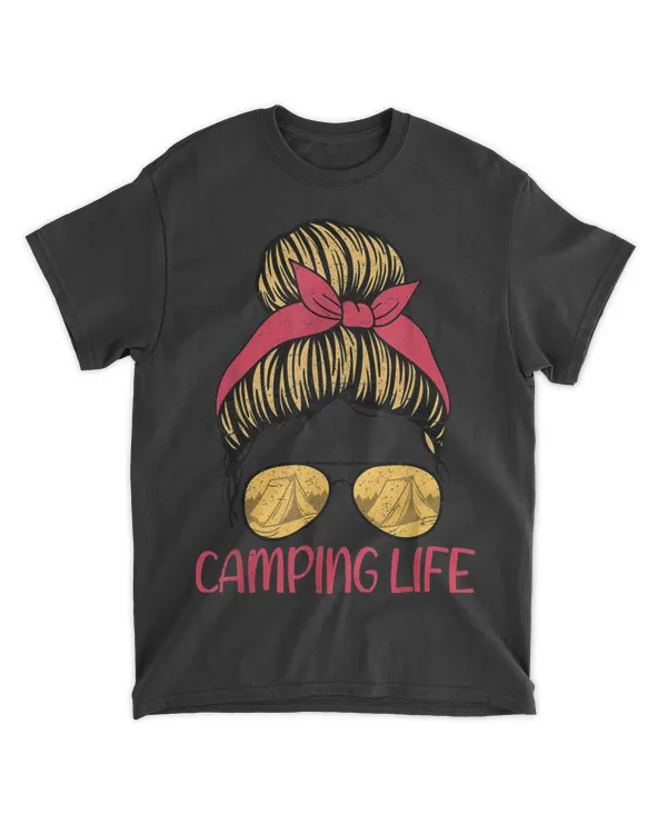 Camp Life Tie Die Summer Top For Girls Summer Camp T Shirt