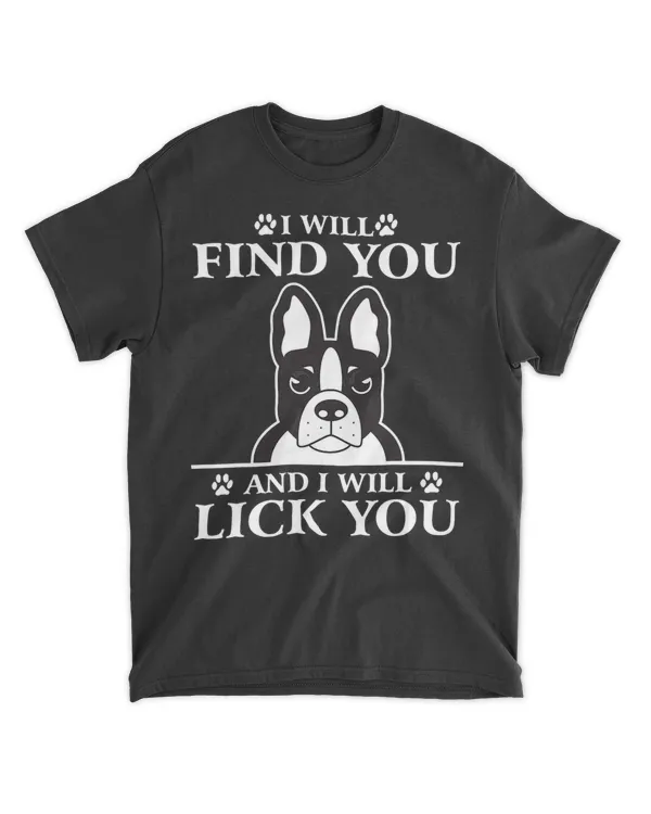 Boston Terrier Dog Tshirt Dog Lover Tee