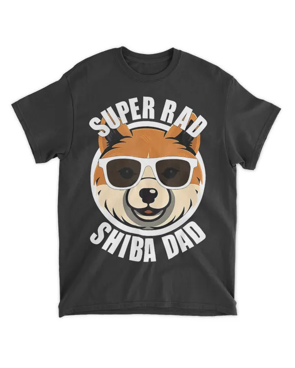 Mens Shiba Dad Funny Father’s Day Shiba Inu Dog Dad Men’s Tank Top