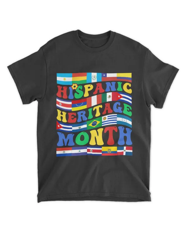 Hispanic Heritage Month Countries Flags(2)