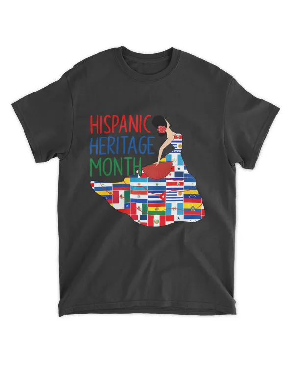 Hispanic Heritage Month Countries Flags(4)