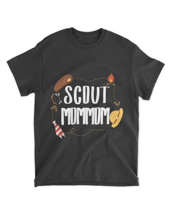 Camping Camp Scout Mommom Matching Camping Scout Scouting Mom Adventure Camper