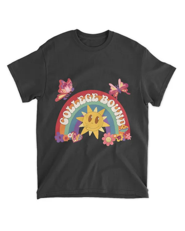 Cute College Bound Student Pride 70s Groovy Hippy