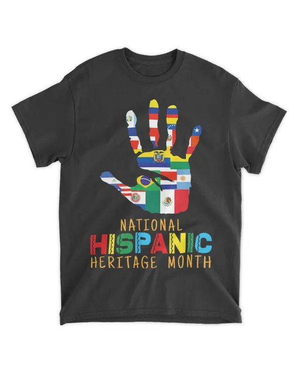 National Hispanic Heritage Month Shirt All countries Latinos