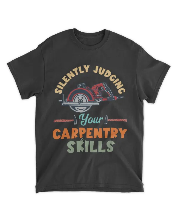Woodworking Skills Silently Judging Carpenter Woodworker