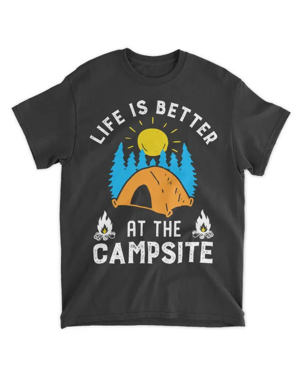 Camping Camp Tent Funny Saying Camper
