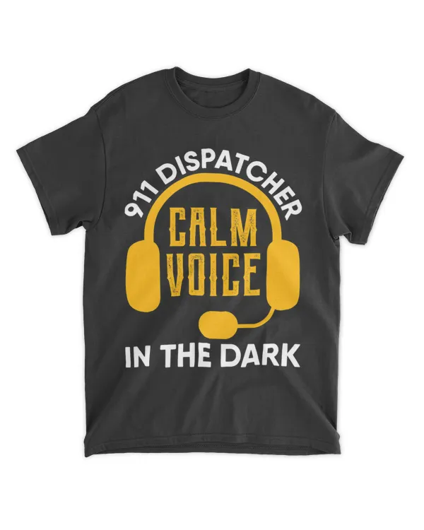 911 Dispatcher Gifts Emergency Police fire Yellow Thin Line