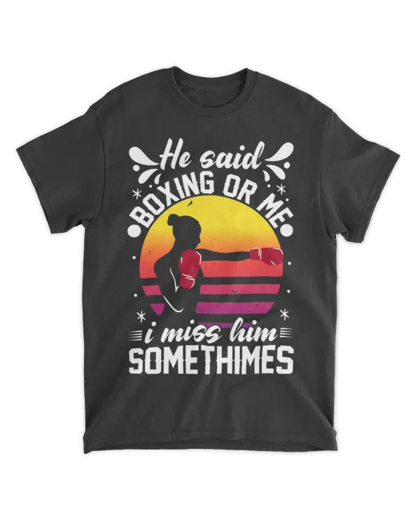 He said boxing or me 2Kickboxer savate muay thai kickboxing