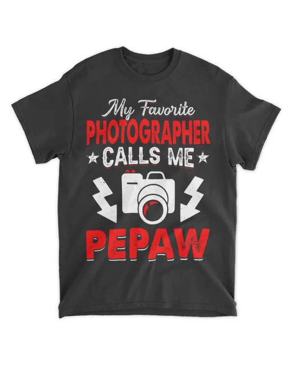 My Favorite Photographer Calls Me Pepaw Camera Papa Men