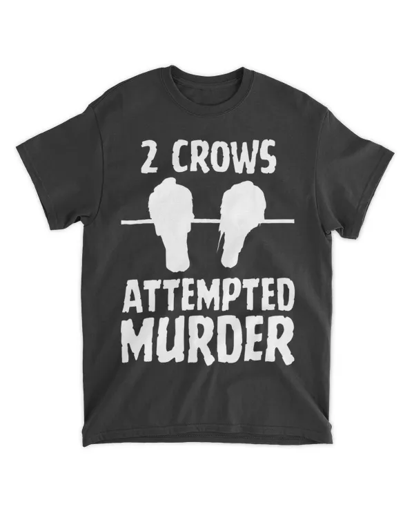 2 Crow Raven Attempted Murder Bird Meme Funny Crow On Branch