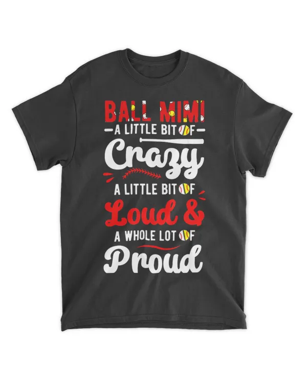 Ball Mimi Proud Baseball Softball Mimi Grandma