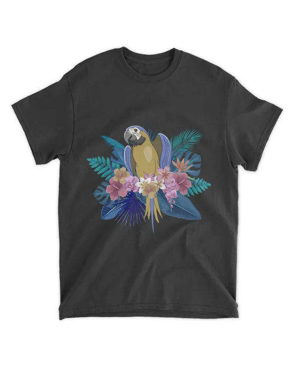 Bird Watching Flowers Animal Bird Tropical Macaw Parrot