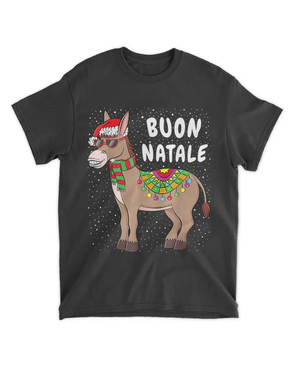 christmas donkey buon natale american italian xmas