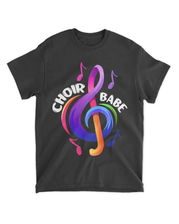 Choir Babe 2Treble Clef Singer Singing 2Choir Director