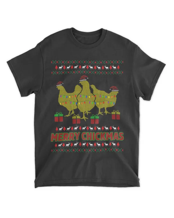 Chickmas Christmas Occasion Funny Chicken Pet Lover 263